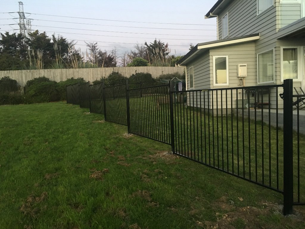 Black Aluminium Security and Pool Fencing