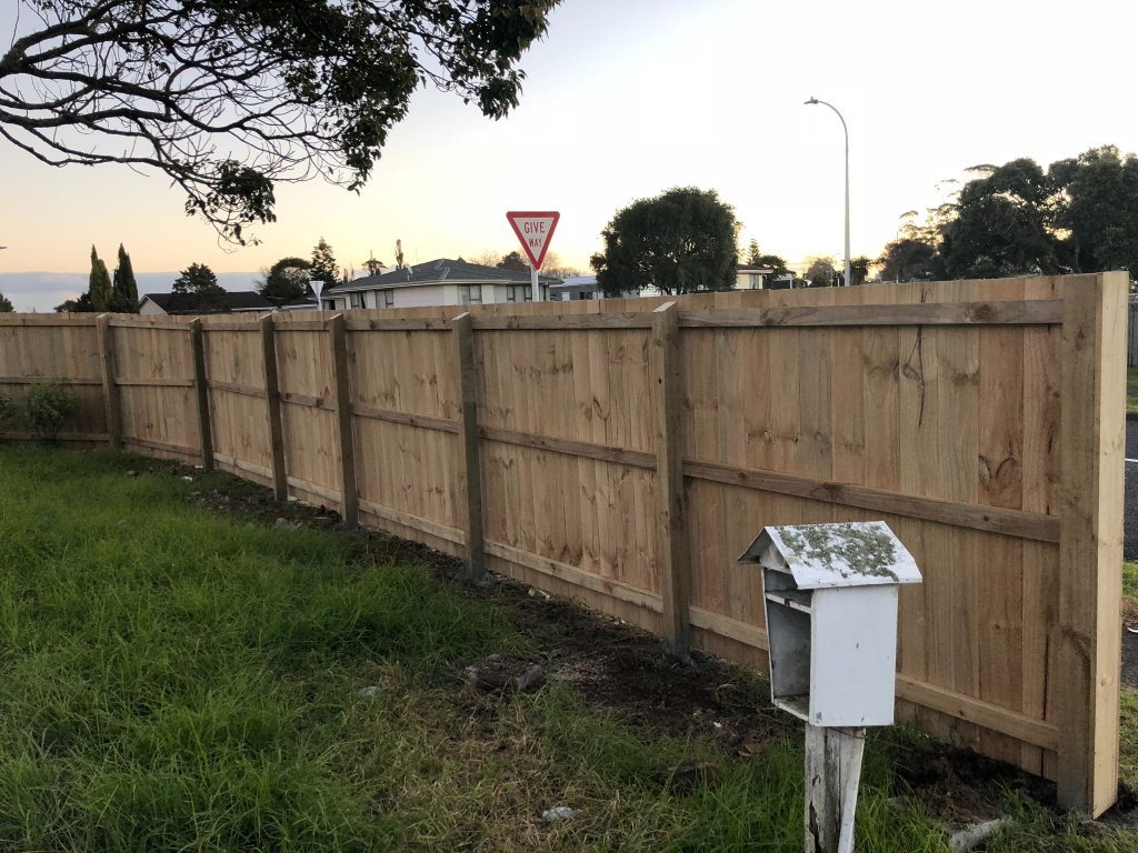 3-Rail Timber Fence Framing