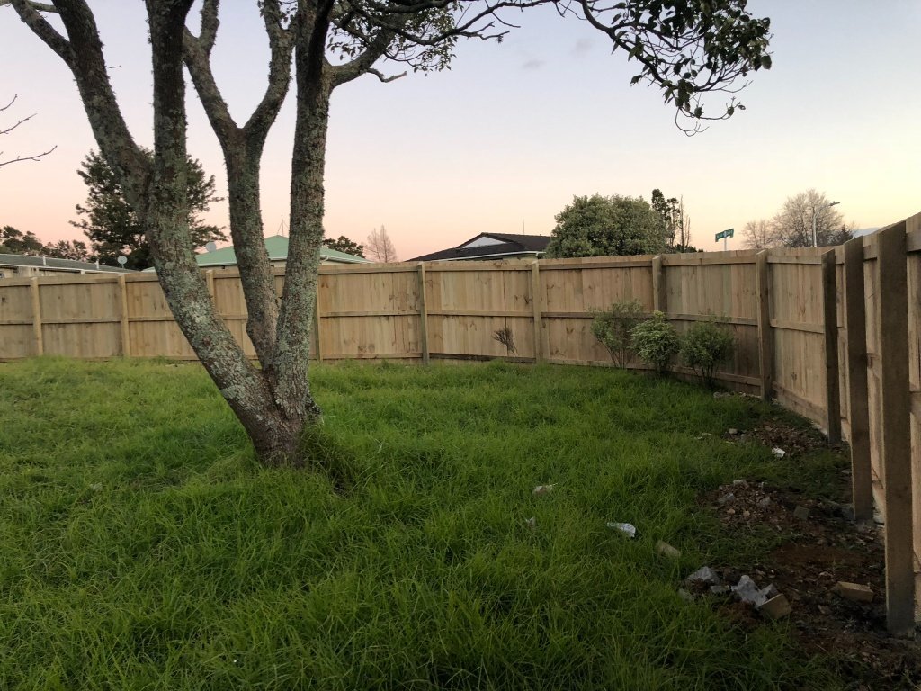 Perimeter Timber Fence